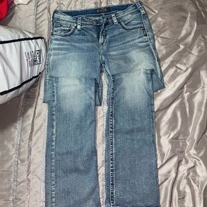 Silver jeans